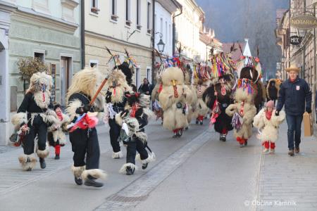 Kurenti iz Zamušanov v Kamniku preganjali zimo (10)